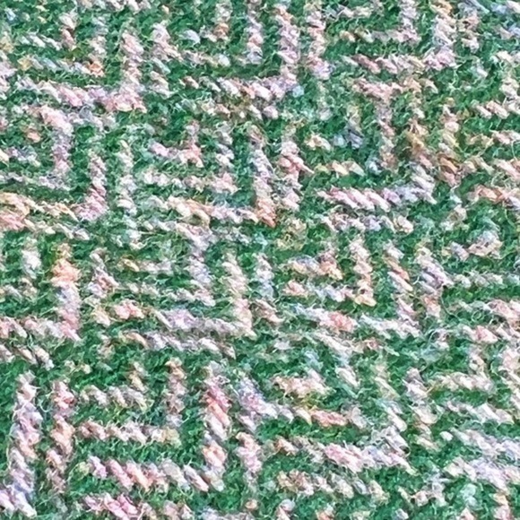 Pendleton Wool Pointed CollarJacket Shacket Green Herringbone Size Large - Picture 6 of 9